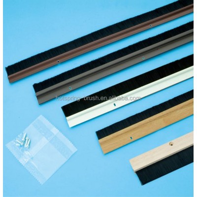 Pvc Or Wooden Holder Door Seal Brush