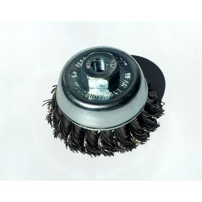 knotted twist cup brush--heavy duty