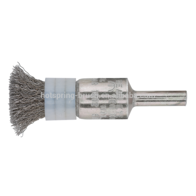 Wire End Brush With Shaft