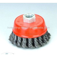 knotted wire cup brush