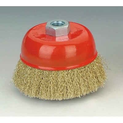 crimped wire cup brush