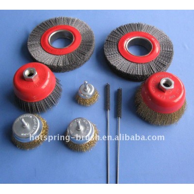 steel wire cup brush